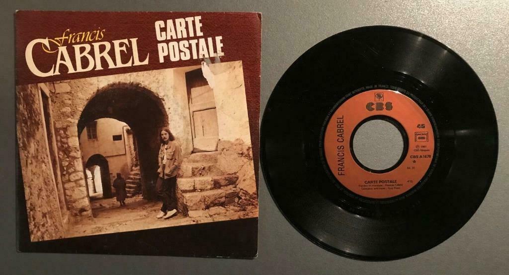 Vinyle de Francis Cabrel -, Enlèvement ou Envoi, Utilisé, Autres genres
