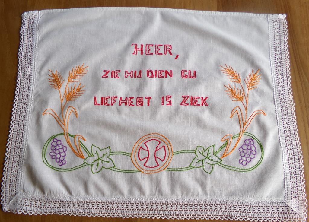 Religieus borduurwerk Heer, Ophalen of Verzenden, Gebruikt, Overige typen, Christendom | Katholiek