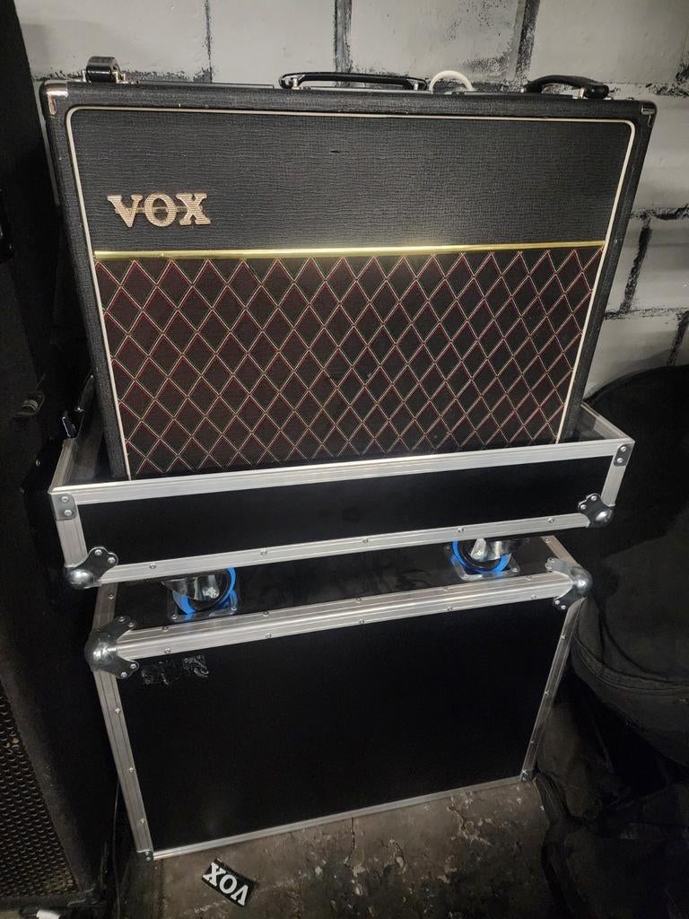 Vox AC 30 top boost 1971 met flight case, Muziek en Instrumenten, Ophalen, Zo goed als nieuw, Gitaar, Minder dan 50 watt