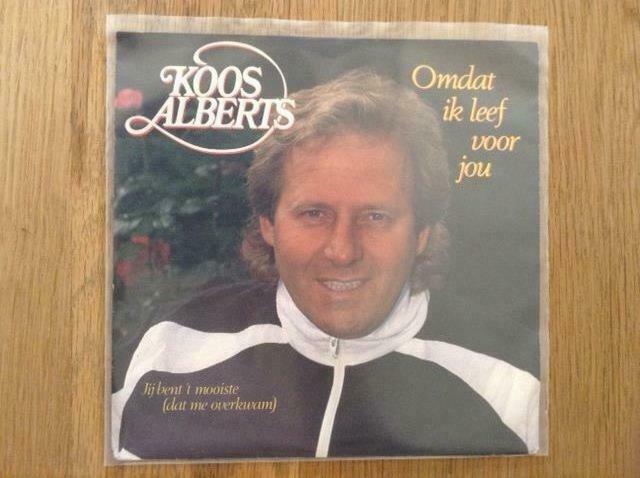 single koos alberts, Cd's en Dvd's, Vinyl | Nederlandstalig, Ophalen of Verzenden