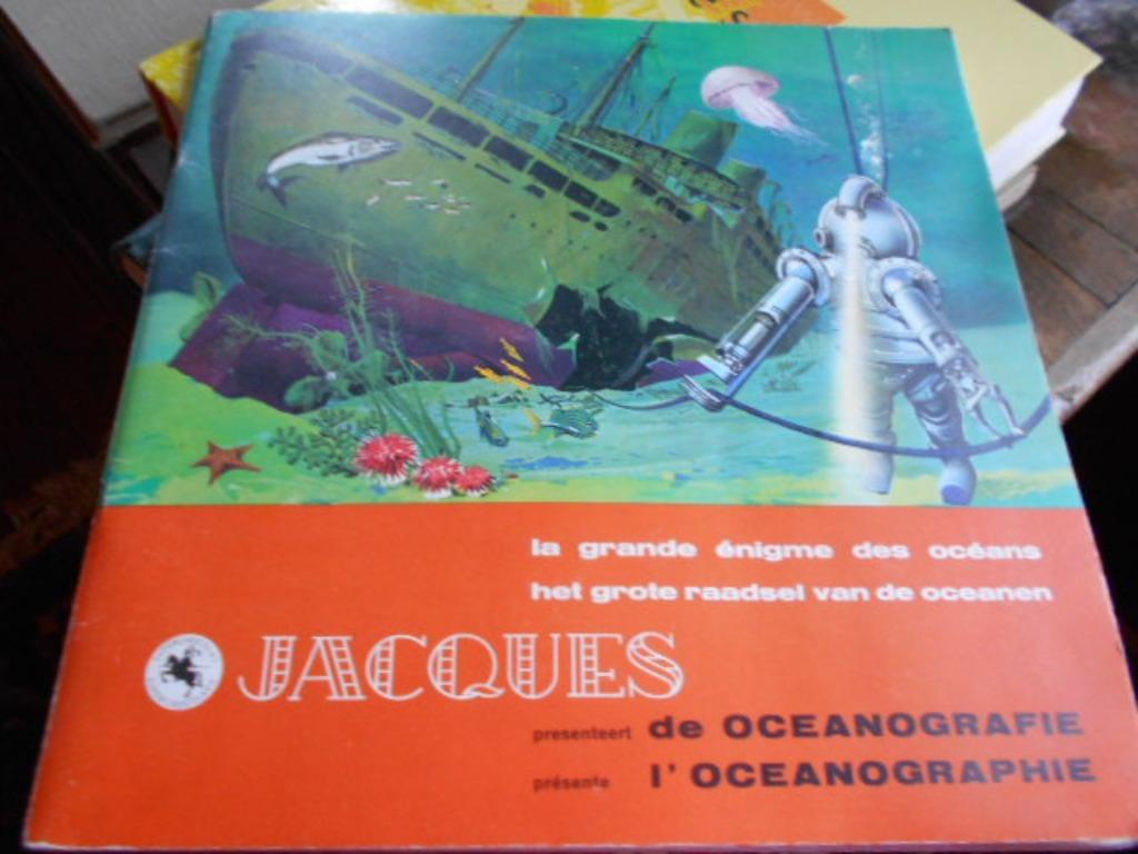 jacques prentjesboek, oceanografie en 2 x artis 1953 dieren, Ophalen of Verzenden, Gelezen, Jacques en artis, Prentenboek