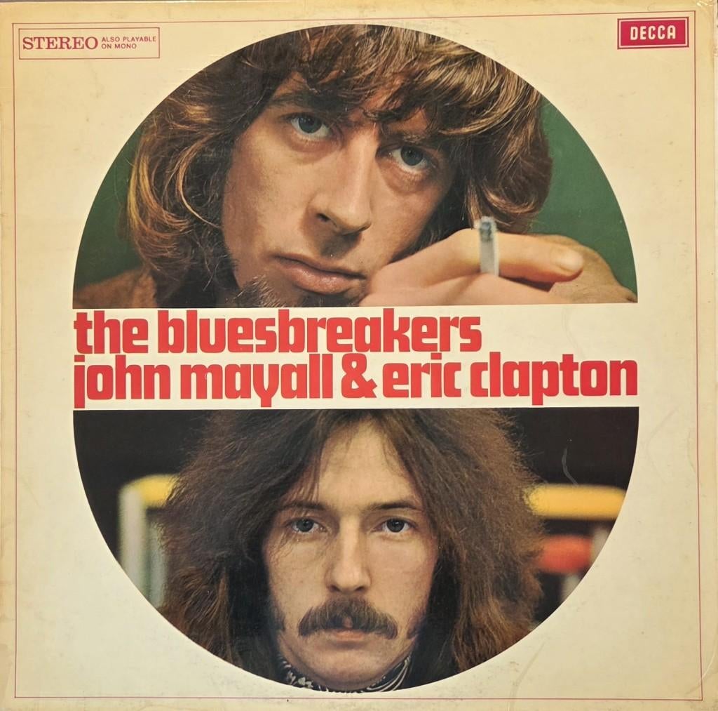Vinyle LP, John Mayall avec Eric Clapton&Blues Breakers 1968, Enlèvement ou Envoi, 1960 à 1980, Utilisé, Blues