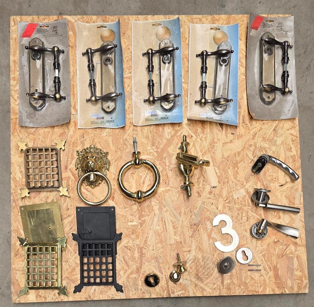 Poignée de porte, quincaillerie de porte, trappe de porte, h, Enlèvement ou Envoi, Neuf