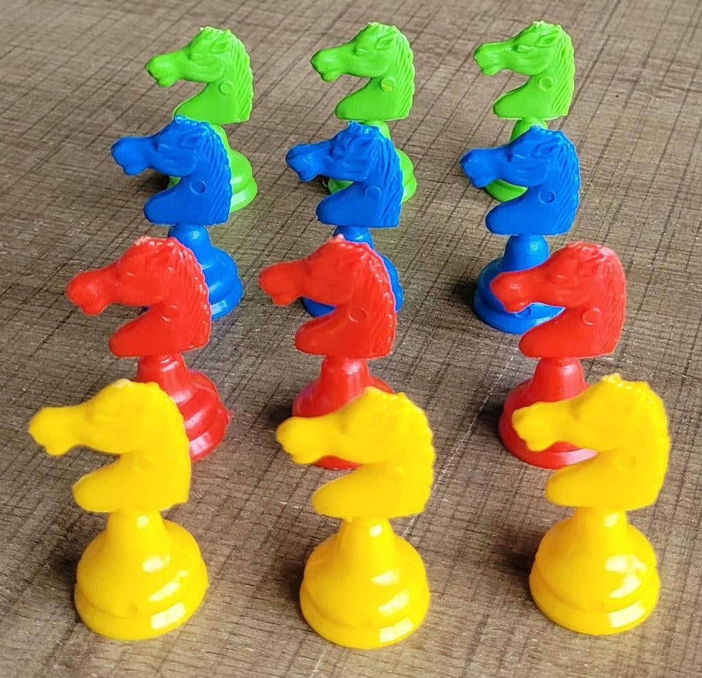 Jeu des petits chevaux: 12 speelpaardjes, Enlèvement ou Envoi, Comme neuf