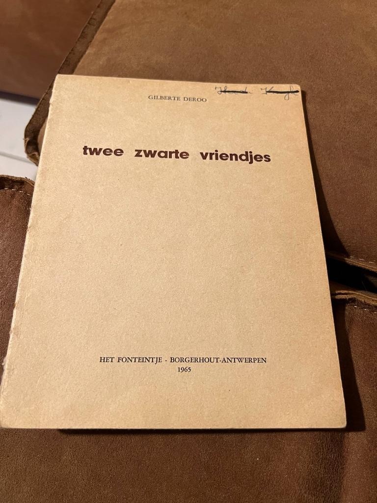Twee zwarte vriendjes - Gilberte Deroo 1965, Gilberte Deroo, Enlèvement ou Envoi, Fiction, Utilisé