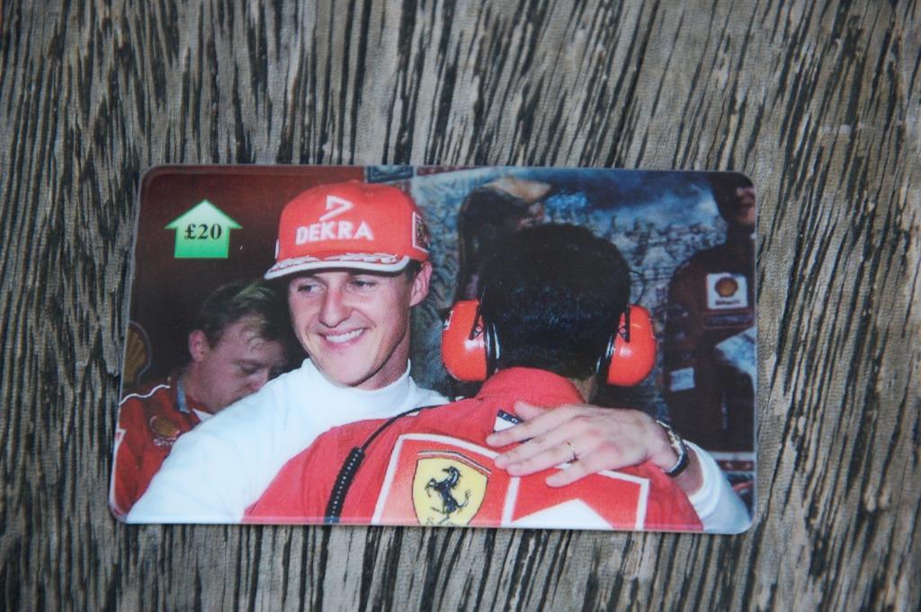 Carte téléphonique - Carte prépayée UK - Michael Schumacher., Enlèvement ou Envoi