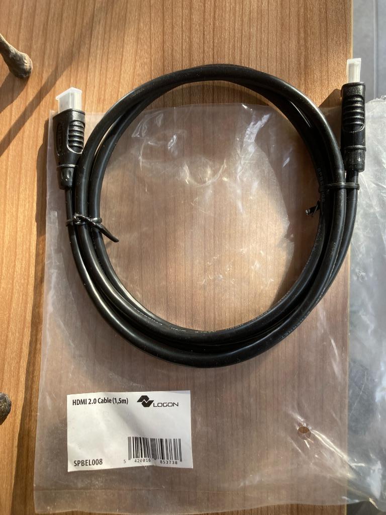 HDMI kabel, Audio, Tv en Foto, Audiokabels en Televisiekabels, Ophalen, Nieuw, Minder dan 2 meter, Tv-kabel
