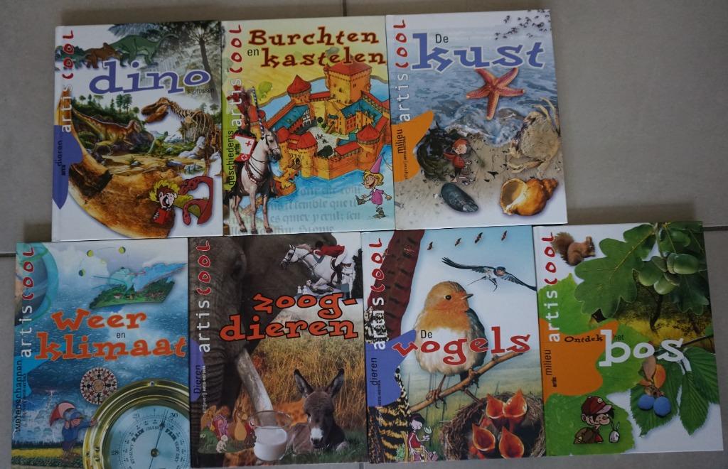 Artis Cool (7 boekjes), Boeken, Ophalen of Verzenden, Zo goed als nieuw, Artis Historia, Non-fictie