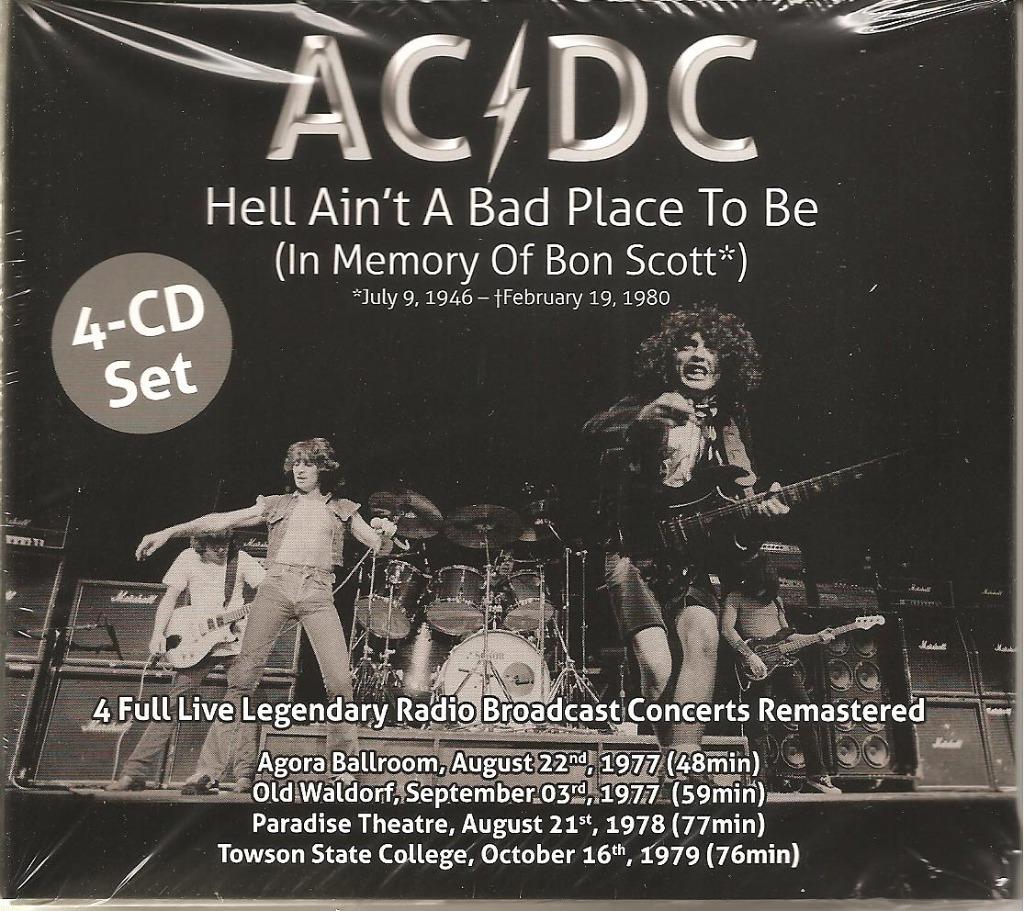 Box 4 CD's - AC/DC - Hell Ain't A Bad Place To Be, Envoi, Neuf, dans son emballage