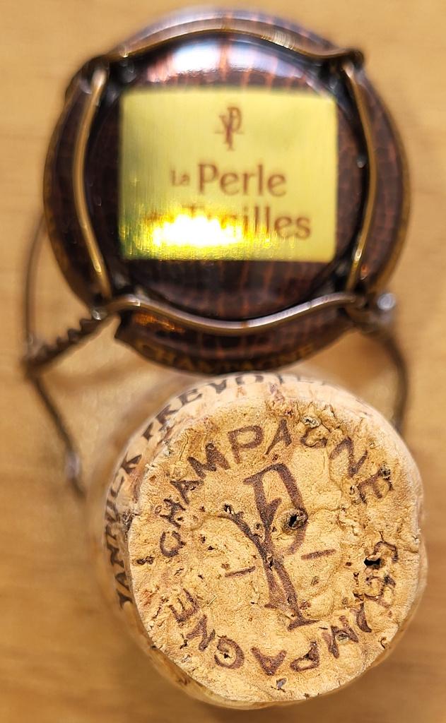 Capsule & bouchon Champagne Yannick PRÉVOTEAU brun&or nr.19, Ophalen of Verzenden, Nieuw, Frankrijk, Champagne