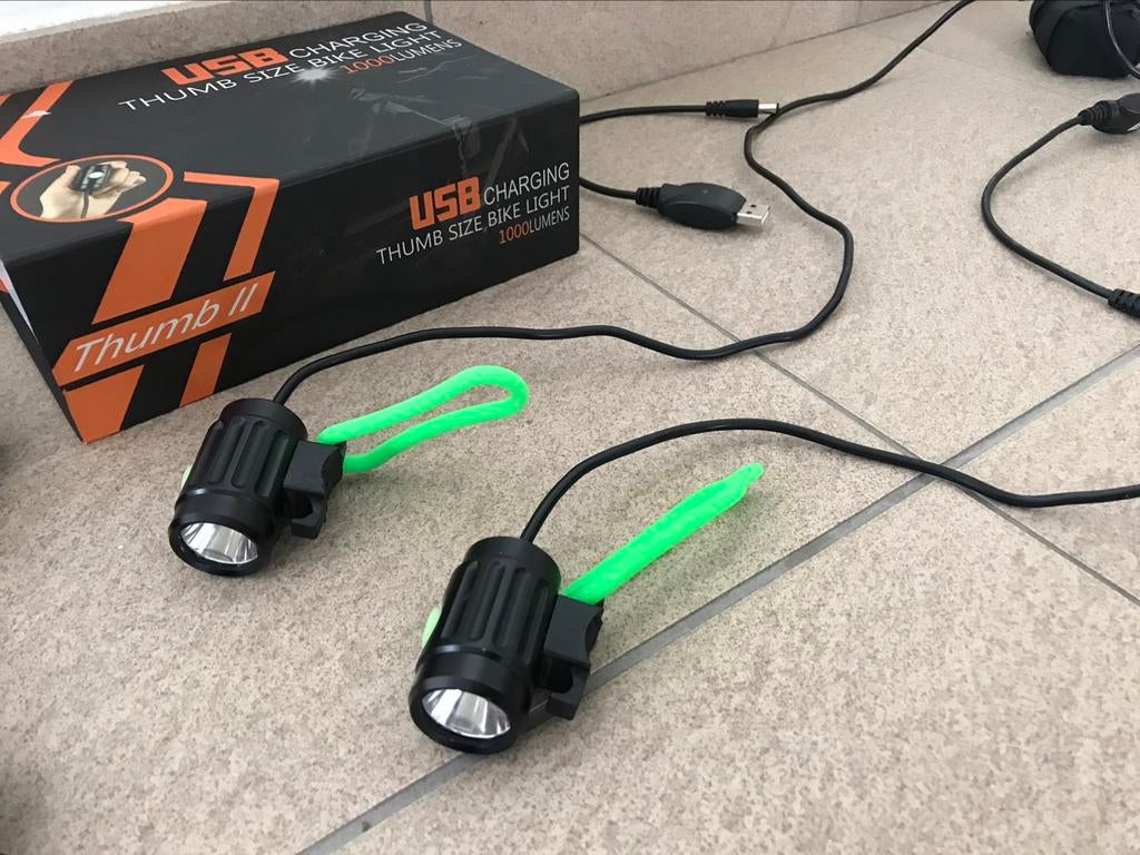 MTB verlichting voor op helm, Fietsen en Brommers, Fietsaccessoires | Fietsverlichting, Batterij, Voorlicht, Ophalen of Verzenden
