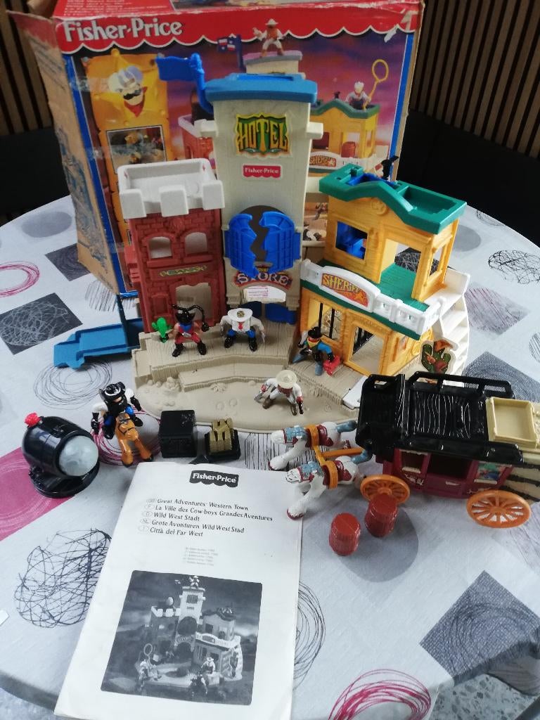 fisher price wild western stad, Kinderen en Baby's, Ophalen of Verzenden