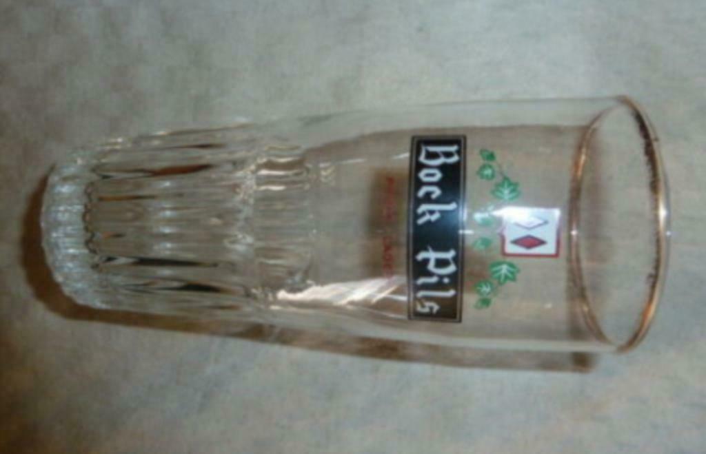 #C bier glas BOCK PILS Prima Lager Brij. Palm - Steenhuffel, Ophalen of Verzenden, Gebruikt, Bierglas