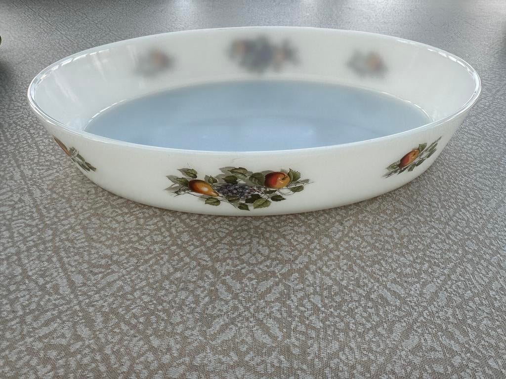 Plat Arcopal vintage, Enlèvement