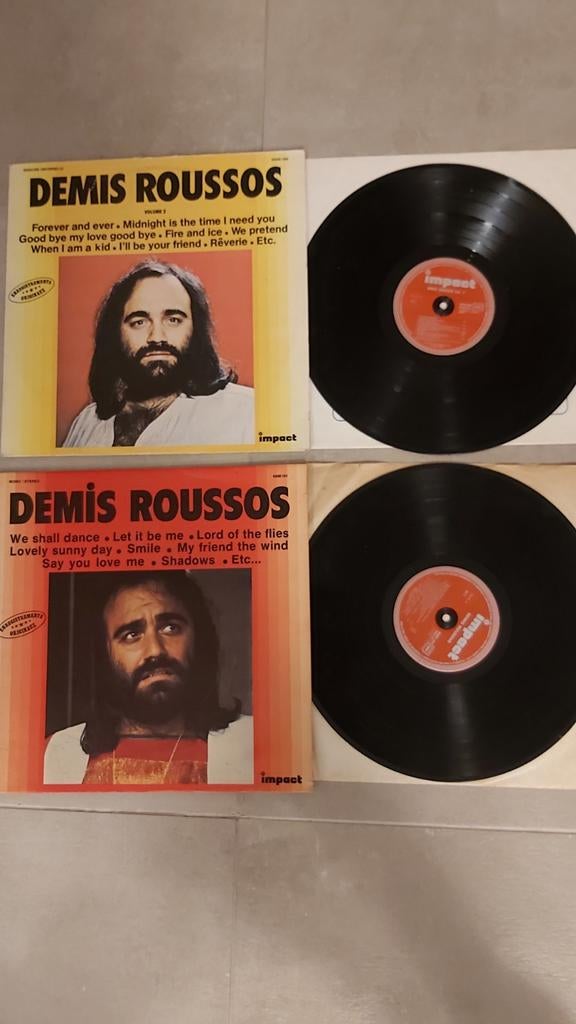Demis Roussos  - impact, Enlèvement ou Envoi, Comme neuf, 12 pouces, Pop