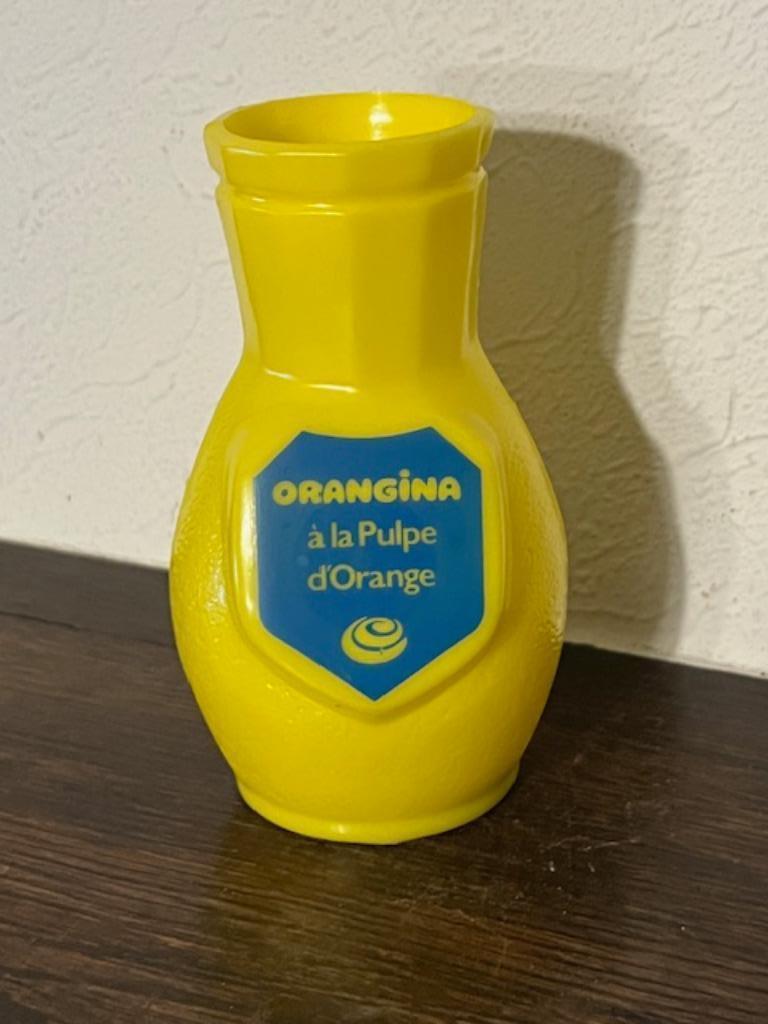 Porte-pailles Orangina en plastique, Enlèvement, Utilisé, Ustensile