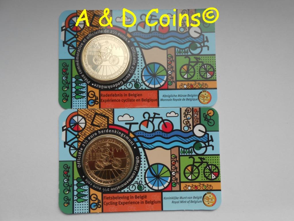 Belgie 2,5 € coincard 2023, Postzegels en Munten, Munten | België, Losse munt, Ophalen of Verzenden