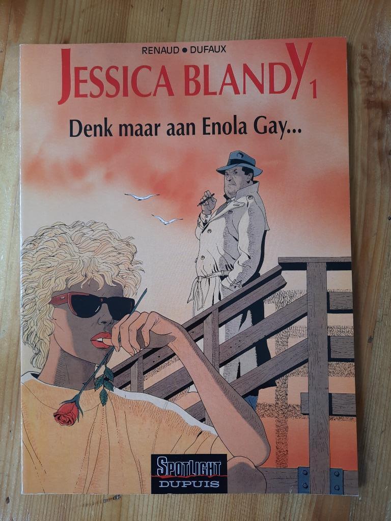 Denk maar aan Enola Gay - Jessica Blandy 1, Livres, BD, Enlèvement ou Envoi, Une BD, Dufuax - renaud, Comme neuf