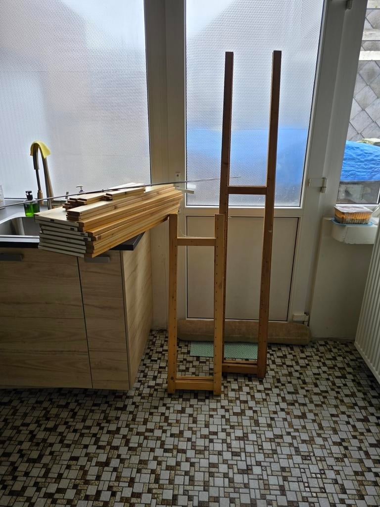 LUNDIA boekenkasten grenen vol hout, Huis en Inrichting, Kasten | Boekenkasten, Ophalen, Gebruikt
