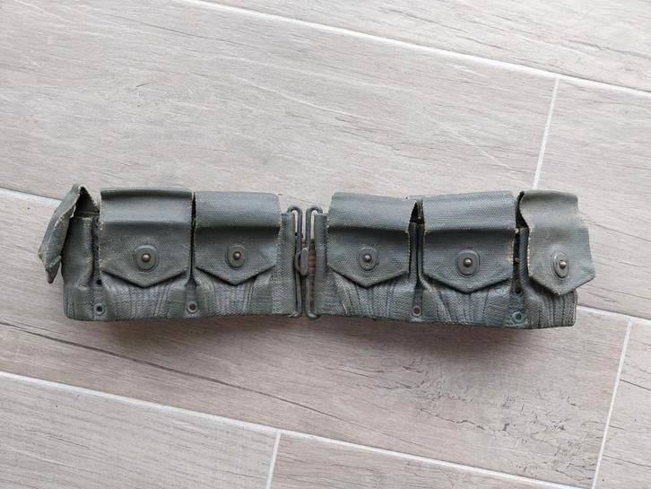 US m1910 cartridge belt wo2, Ophalen of Verzenden