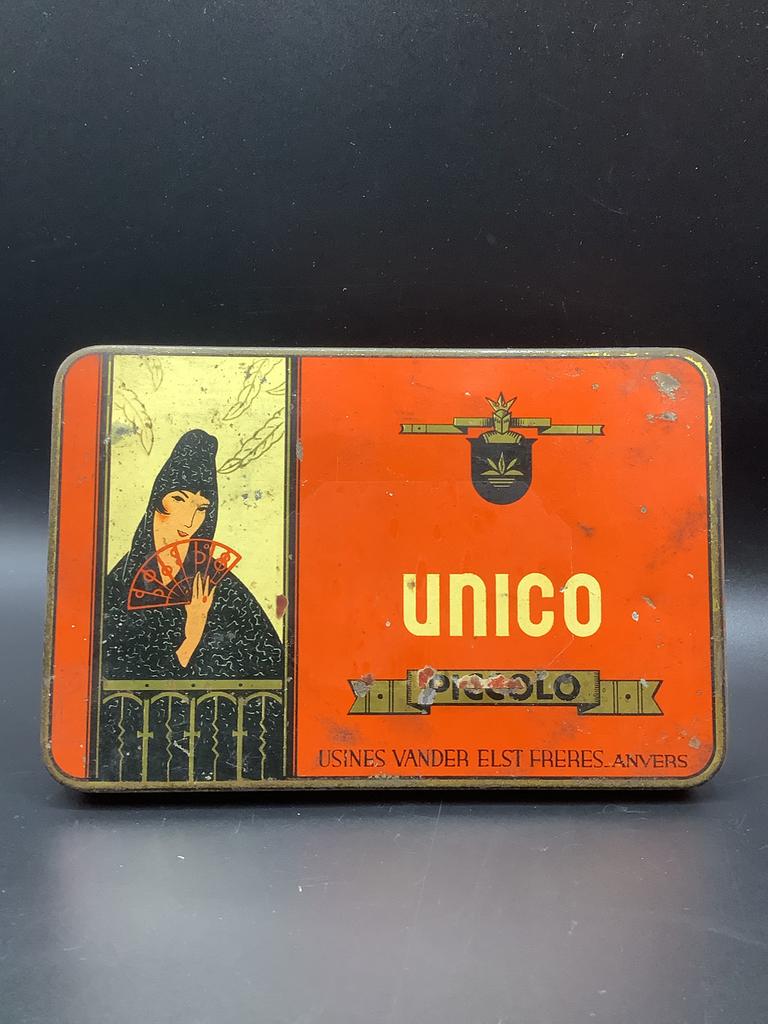 Oude Unico Vander Elst blik, Ophalen of Verzenden, Zo goed als nieuw