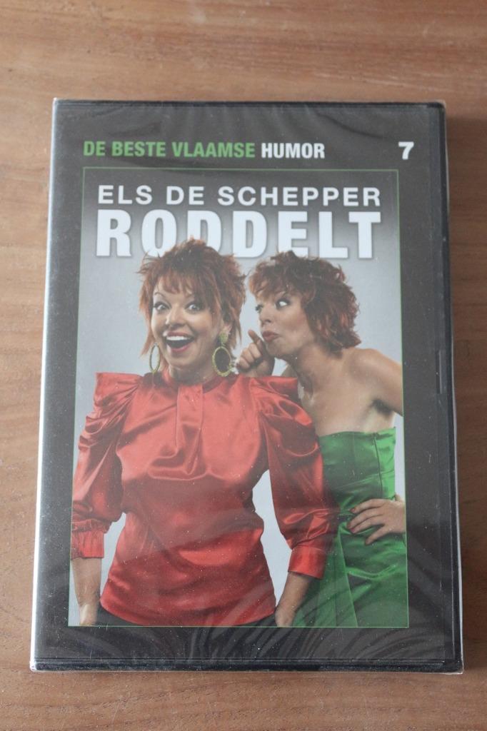 De beste vlaamse humor - Els De Schepper Roddelt, Cd's en Dvd's, Alle leeftijden, Ophalen of Verzenden, Nieuw in verpakking, Stand-up of Theatershow