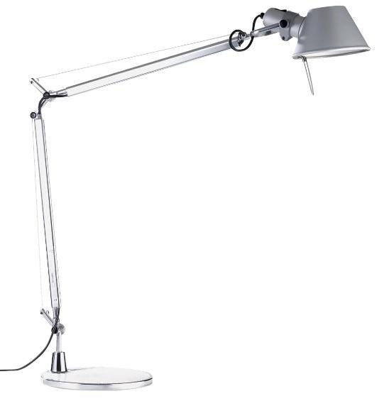 Lampe de table Artemide Tolomeo + pied – aluminium – neuve, Ophalen, 50 tot 75 cm, Design, Nieuw
