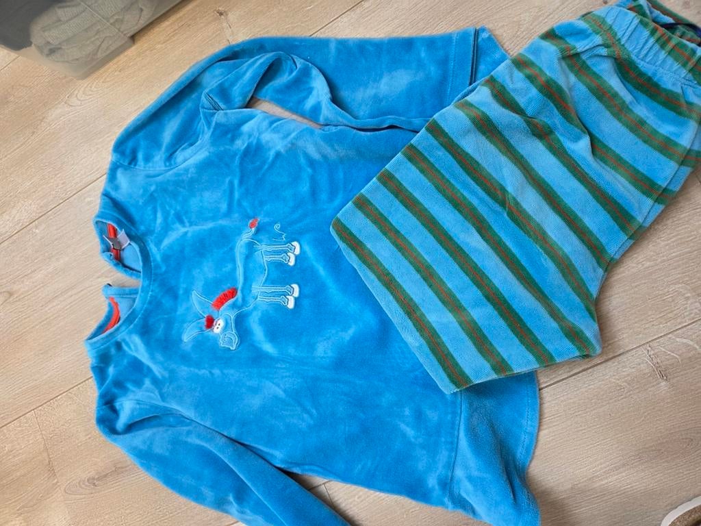 Winterpyjama Woody zo goed als nieuw maat 116/6jaar, Kinderen en Baby's, Kinderkleding | Maat 116, Nacht- of Onderkleding, Jongen of Meisje
