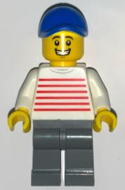 Lego figuur twn466 Taquero - Male Taco stand / F2-2, Ophalen of Verzenden, Nieuw, Losse stenen, Lego