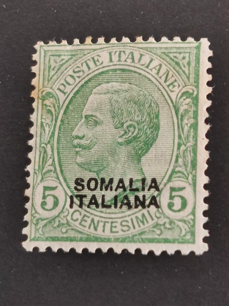 Italiaans Somalie 1926 - met opdruk "SOMALIA ITALIANA" *, Ophalen of Verzenden, Overige landen, Postfris