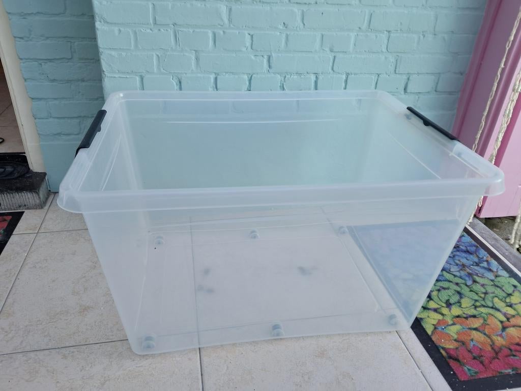 Grote bak op wieltjes., Doe-het-zelf en Bouw, Kratten en Dozen, Ophalen