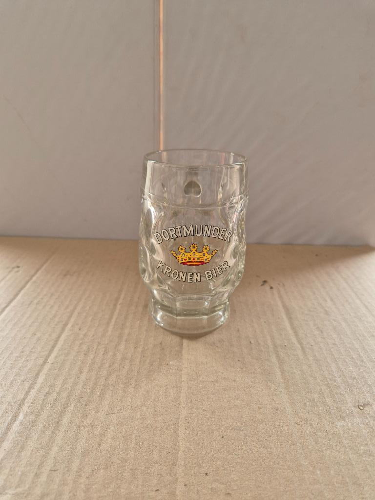 Chope Dortmunder Kronen Bier (modèle 1), Collections, Enlèvement ou Envoi, Utilisé, Chope(s), Autres marques