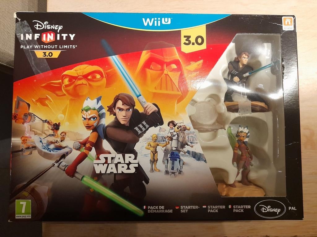 WII U Disney infinity star wars 3.0, Games en Spelcomputers, Ophalen, Zo goed als nieuw