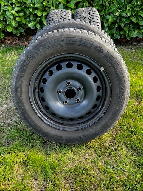 Winterbanden michelin 195 65 15 voor golf 6, Auto-onderdelen, Banden en Velgen, Ophalen, Winterbanden