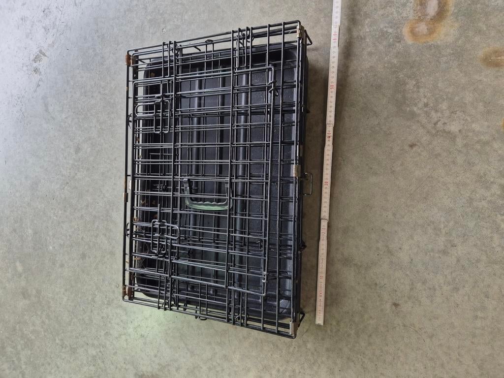 Cage transport chien L60 l42 H50, Animaux & Accessoires, Enlèvement ou Envoi, Comme neuf