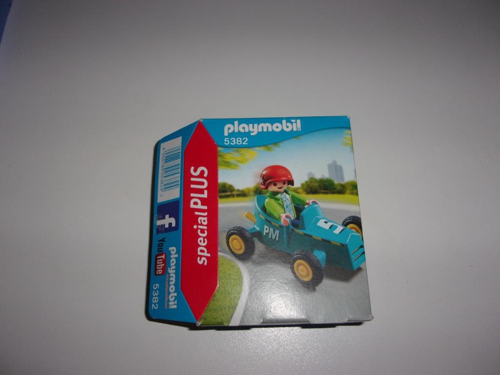 PLAYMOBIL jongen met cart. (5382), Enlèvement ou Envoi, Comme neuf