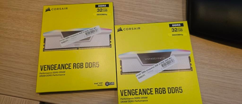 Corsair Vengeance 2 x 32gb 5600 MHz  nieuw in doos, Nieuw, Ophalen of Verzenden, Desktop, DDR5