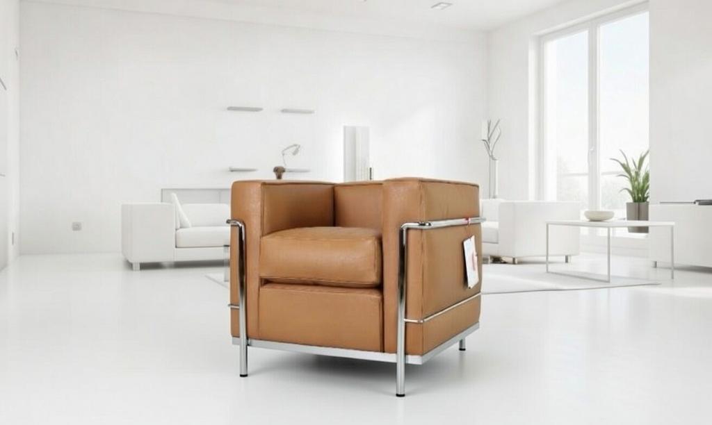 Cassina Corbusier lc 2 ongebruikte staat, Huis en Inrichting, Fauteuils, Ophalen, Nieuw