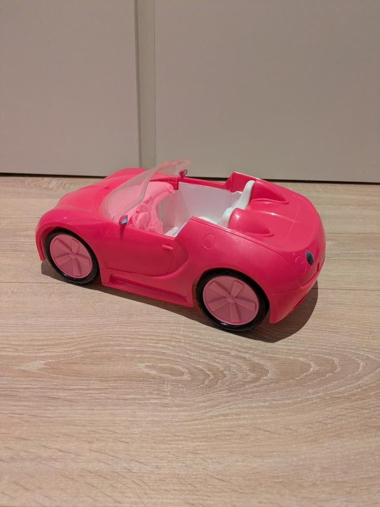 Barbie vliegtuig en auto, Ophalen