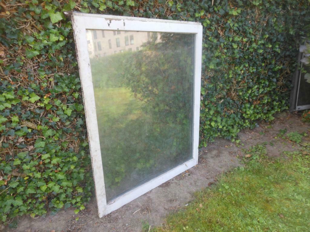 ramen met dubbel glas, Ophalen, Gevelraam of Ruit, Gebruikt, 80 tot 120 cm