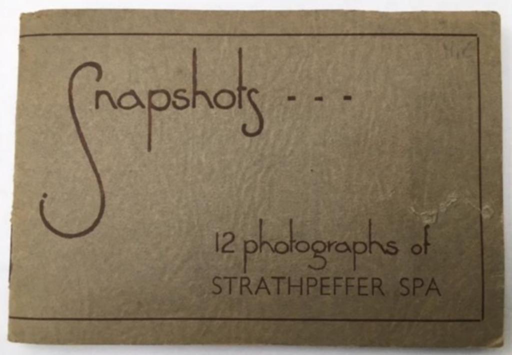 12 snapshots van Strathpeffer jaren 1930, Gebruikt, Foto, Voor 1940, Buitenland