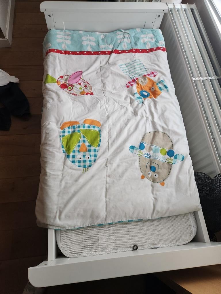 Kinderbed, Ophalen, Matras