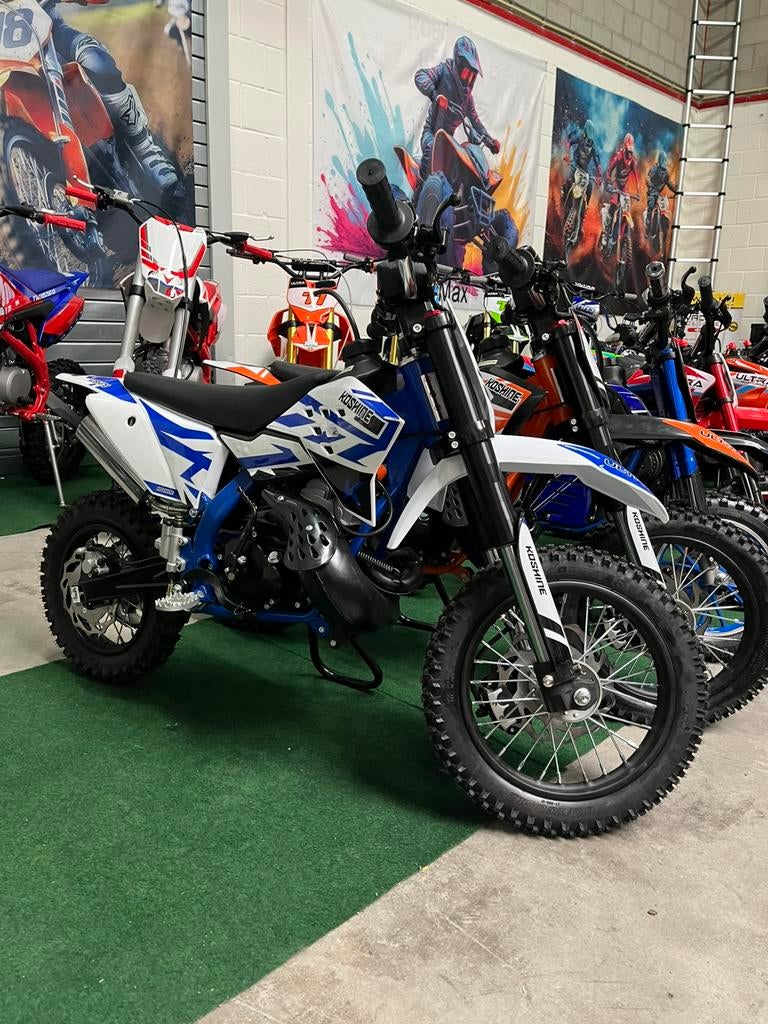 Nieuw Crossmotor 50cc 75km/u 2-Takt Automaat Kickstarter, Ophalen of Verzenden, Nieuw