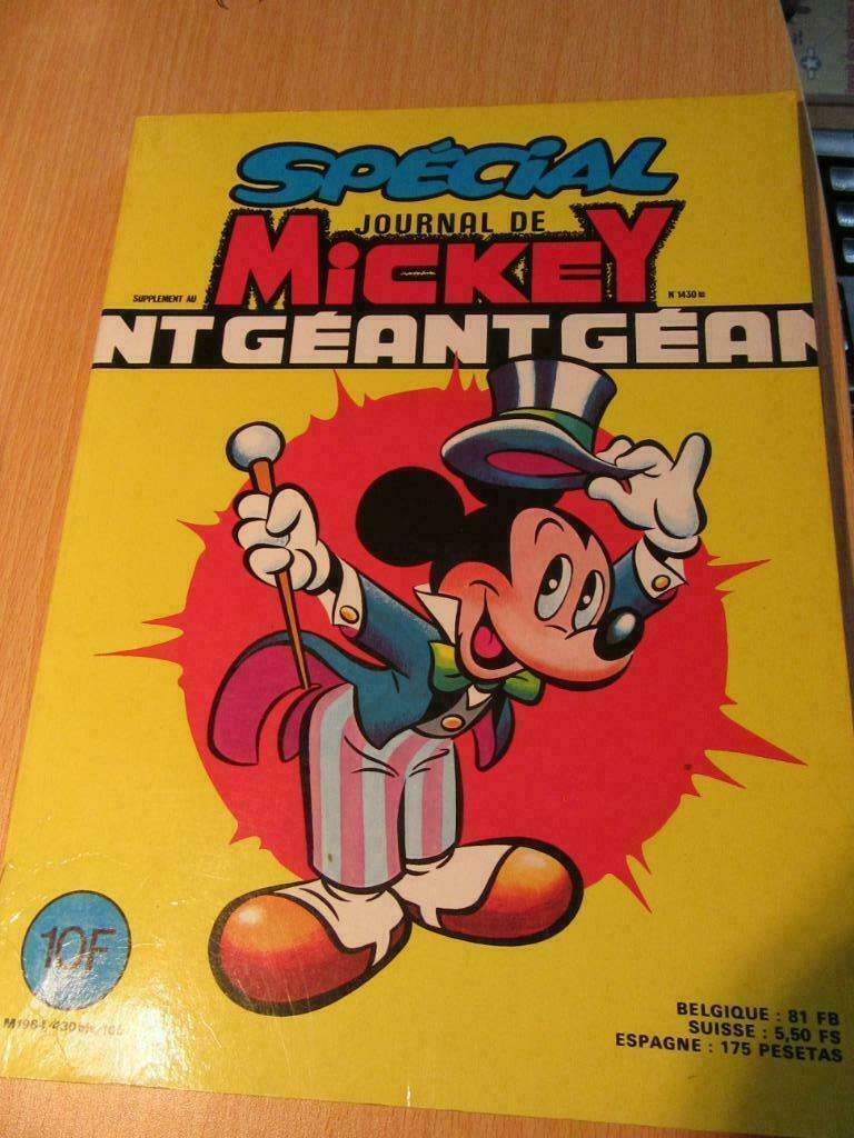 Spécial Journal de Mickey géant N1984 430 bis, Enlèvement, Utilisé