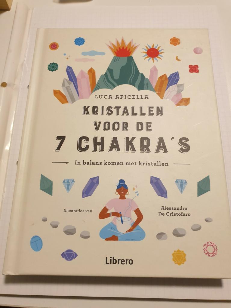 Luca Apicella - Kristallen voor de 7 chakra's, Ophalen of Verzenden, Zo goed als nieuw, Luca Apicella; Alessandra De Cristofaro