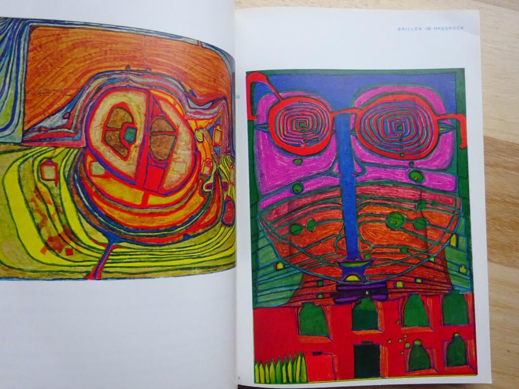 Friedensreich Hundertwasser, 1964 Hannover, Bern, Ophalen of Verzenden, Gelezen, Schilder- en Tekenkunst