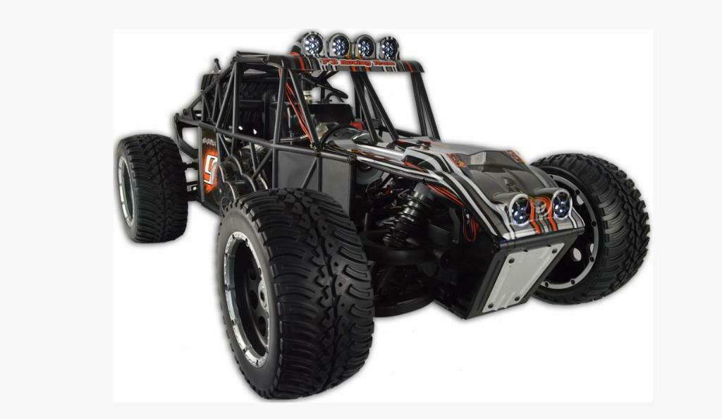 RC Benzine Buggy Marauder Desert Buggy 80 - 90 km. LED's RTR, Ophalen of Verzenden, Nieuw, Benzine, RTR (Ready to Run)