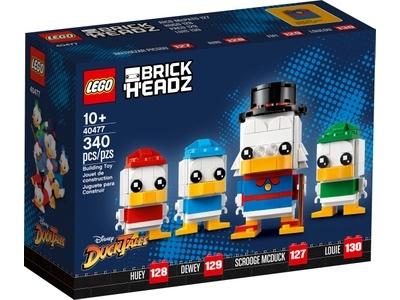 LEGO BrickHeadz 40477 Dagobert Duck, Kwik, Kwek en Kwak, Ophalen of Verzenden, Nieuw, Complete set, Lego