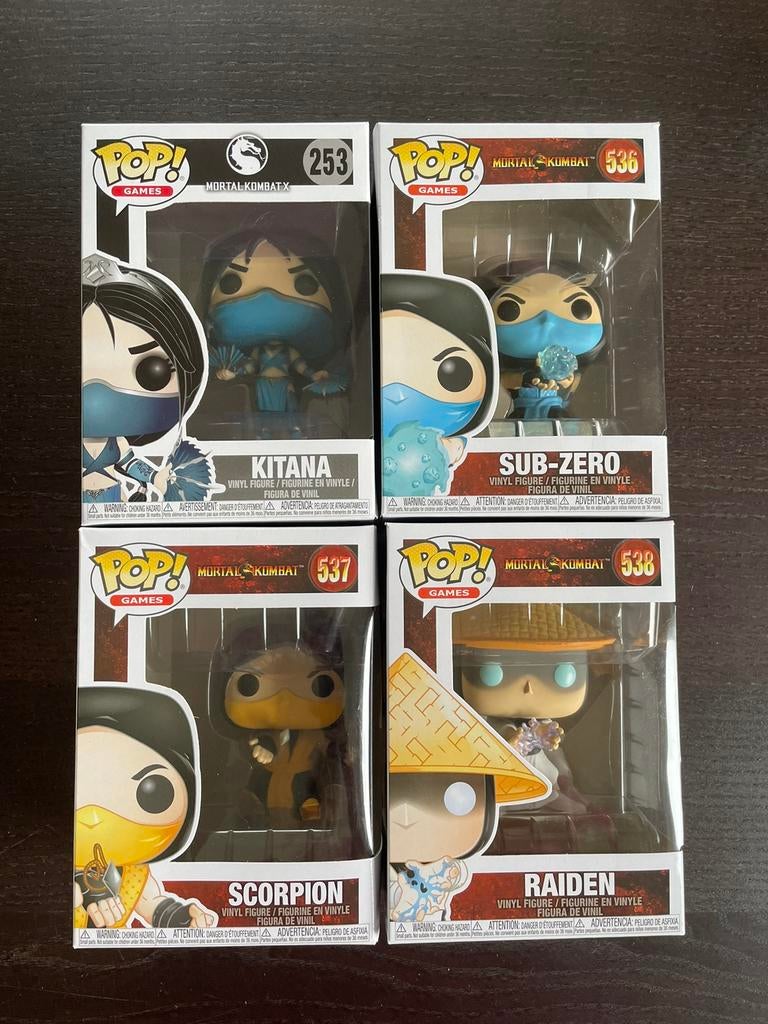 Funko Mortal Kombat set, Enlèvement ou Envoi, Neuf