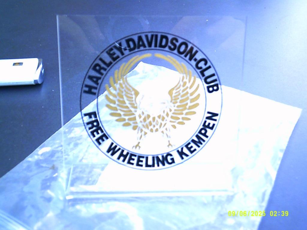 HD Logo Freeweeling Kempen  Club., Motoren, Ophalen of Verzenden